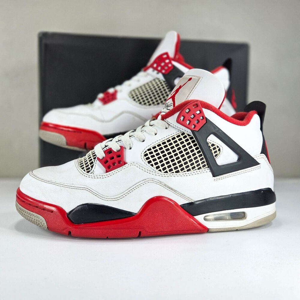 Air Jordan 4 Retro Fire Red 2020 OG Box DC7770-160 Sz 10